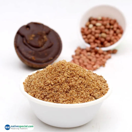 Groundnut Palm Jaggery Powder- கடலை கருப்பட்டி உதிரி - 200gms