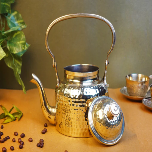 Kettle - Brass - With Tin Coating (Eeyam)