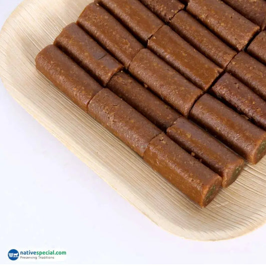 Palm jaggery Pista roll – கருப்பட்டி பிஸ்தா ரோல் - 150gms
