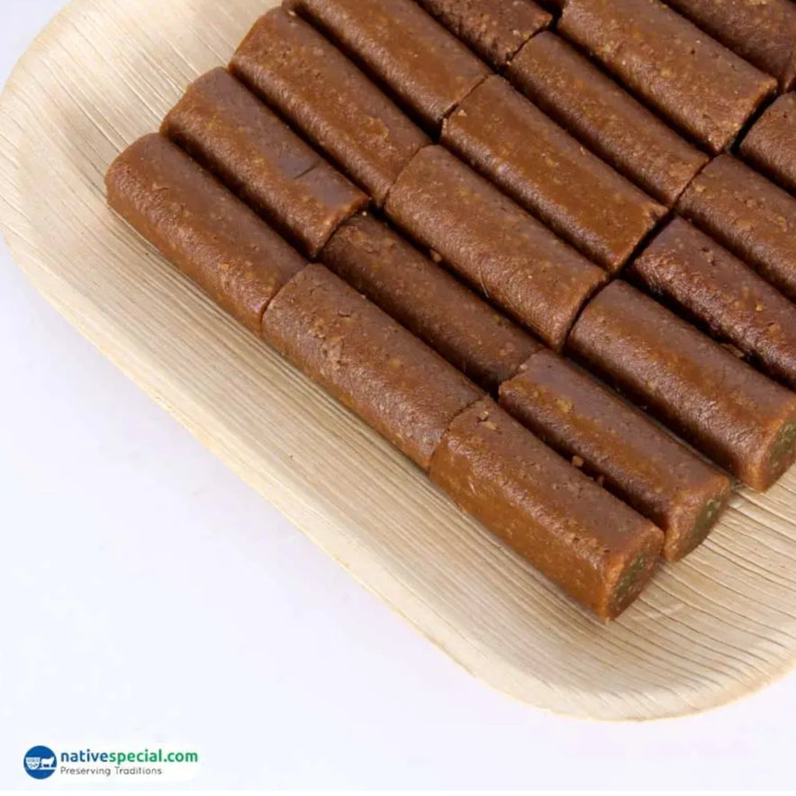 Palm jaggery Pista roll – கருப்பட்டி பிஸ்தா ரோல் - 150gms