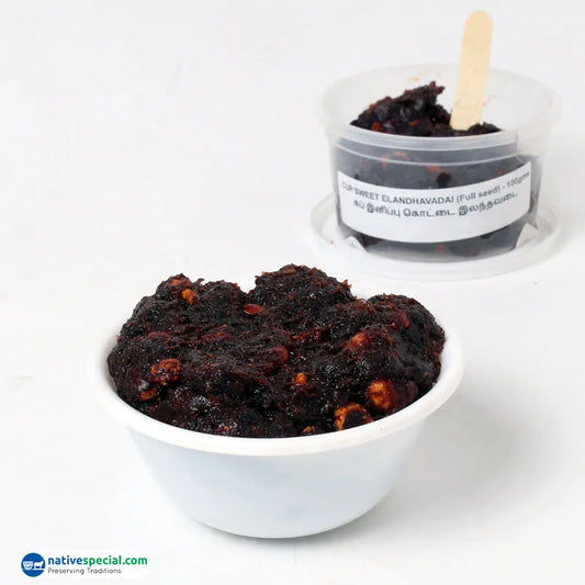 CUP SWEET ELANDHAVADAI (Full seed) – கப் இனிப்பு கொட்டை இலந்தவடை - 100gms