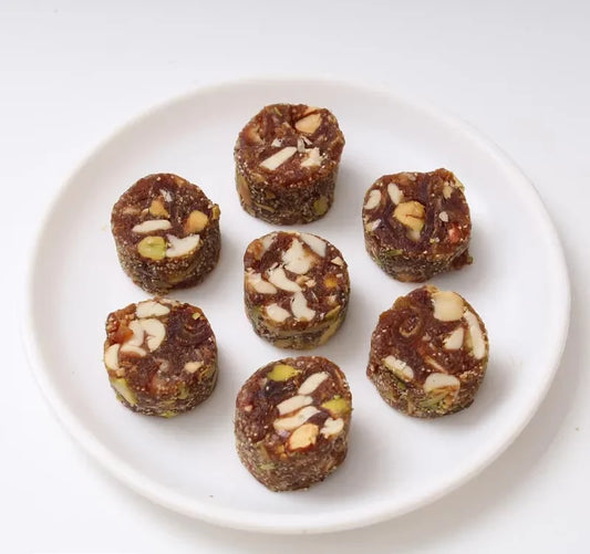 No Sugar Nuts Roll – இயற்கை இனிப்பு உலர் நட்ஸ் ரோல் - 200gms